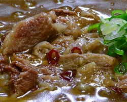 和牛すじ煮込みカレーうどん（みね八）