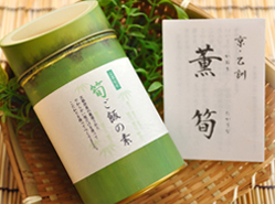 京都産・筍ご飯の素 (竹缶)