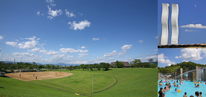 太陽が丘（府立山城総合運動公園）