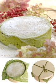 玉露スフレカマンベールチーズケーキ