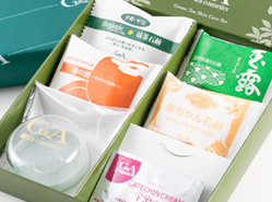 カテキンクリームとミニ石鹸 お試し5点セット