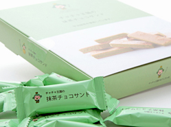 チャチャ王国の抹茶チョコサンド