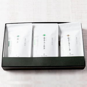 宇治茶ティーバッグギフト《碾茶＆抹茶入り煎茶＆碾茶の茎ほうじ茶》