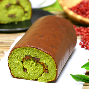 宇治抹茶ロールカステラ