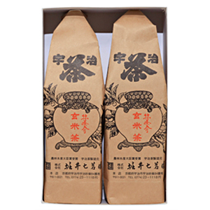 抹茶入玄米茶 二本入（UJ-15）